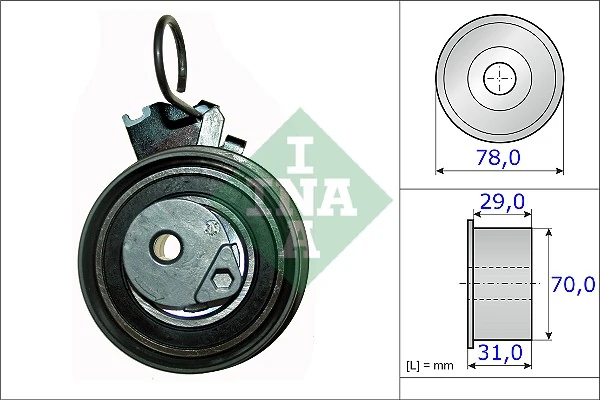 Tensioner Pulley, timing belt